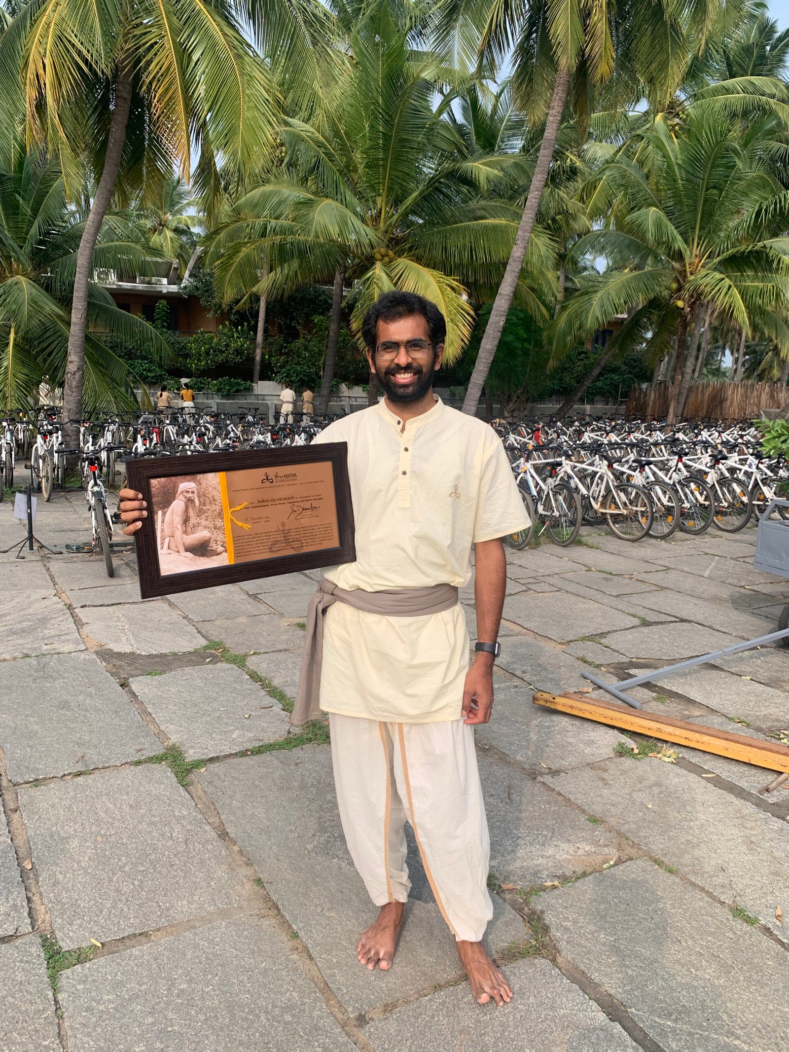 Krishna Teja M. - Certified Isha Hatha Yoga Teacher